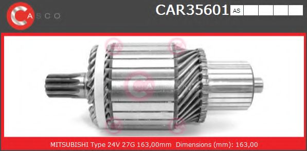 Якорь, стартер CASCO CAR35601AS