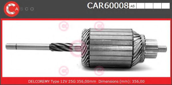 Якорь, стартер CASCO CAR60008AS