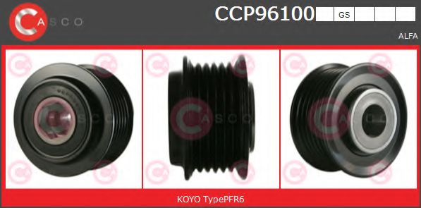 Ременный шкив, генератор CASCO CCP96100GS