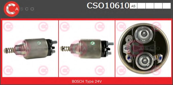 Тяговое реле, стартер CASCO CSO10610AS