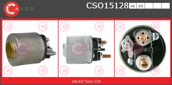Тяговое реле, стартер CASCO CSO15128AS