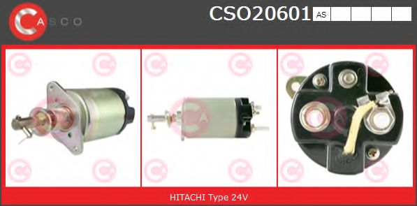 Тяговое реле, стартер CASCO CSO20601AS