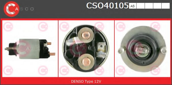 Тяговое реле, стартер CASCO CSO40105AS