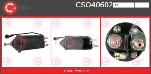 Тяговое реле, стартер CASCO CSO40602AS
