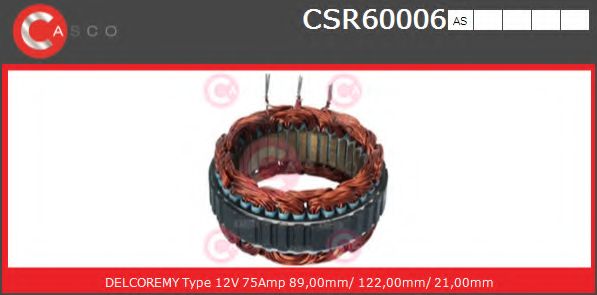 Статор, генератор CASCO CSR60006AS