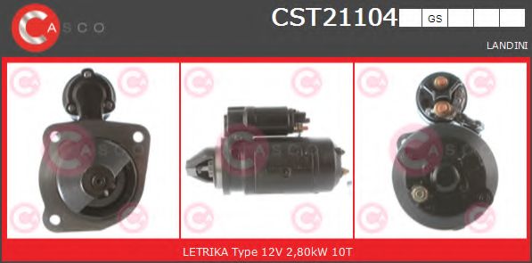 Стартер CASCO CST21104GS