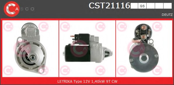 Стартер CASCO CST21116GS