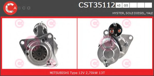 Стартер CASCO CST35112AS