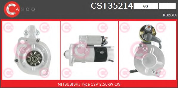 Стартер CASCO CST35214GS