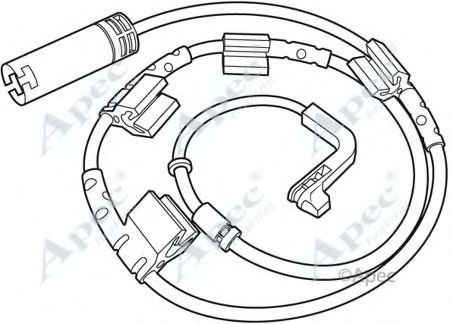 Указатель износа, накладка тормозной колодки APEC braking WIR5195