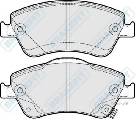 Комплект тормозных колодок, дисковый тормоз APEC braking PD3239