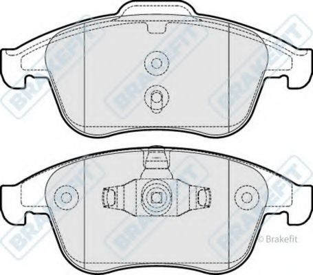 Комплект тормозных колодок, дисковый тормоз APEC braking PD3261