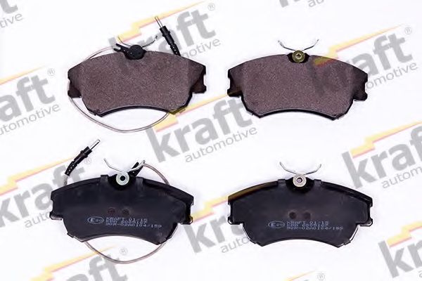 Комплект тормозных колодок, дисковый тормоз KRAFT AUTOMOTIVE 6005167