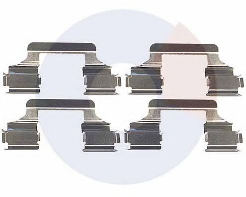 Комплектующие, колодки дискового тормоза OJD (QUICK BRAKE) 1656