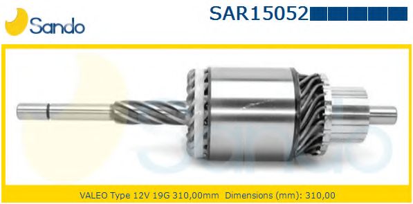 Якорь, стартер SANDO SAR15052.9