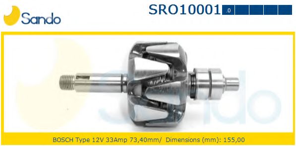 Ротор, генератор SANDO SRO10001.0