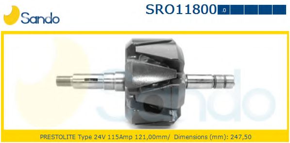 Ротор, генератор SANDO SRO11800.0