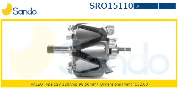 Ротор, генератор SANDO SRO15110.0