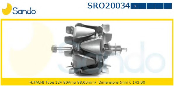 Ротор, генератор SANDO SRO20034.0