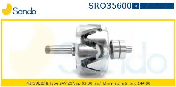 Ротор, генератор SANDO SRO35600.0