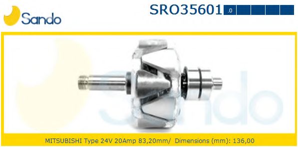 Ротор, генератор SANDO SRO35601.0
