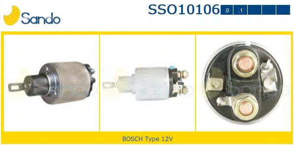 Тяговое реле, стартер AINDE SB171