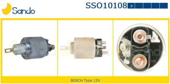 Тяговое реле, стартер SANDO SSO10108.0