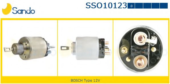 Тяговое реле, стартер SANDO SSO10123.0