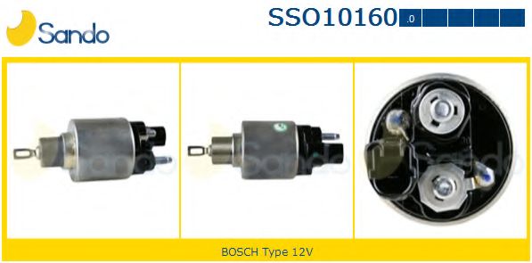 Тяговое реле, стартер SANDO SSO10160.0