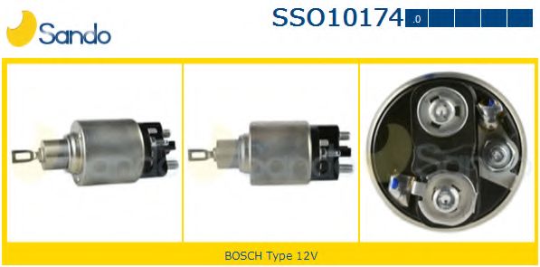 Тяговое реле, стартер SANDO SSO10174.0