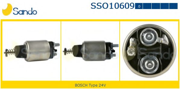 Тяговое реле, стартер SANDO SSO10609.0