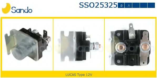 Тяговое реле, стартер LUCAS ELECTRICAL 76465