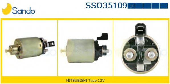Тяговое реле, стартер SANDO SSO35109.0