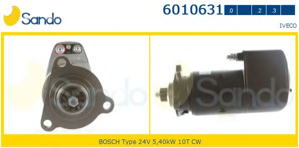 Стартер SANDO 6010631.3