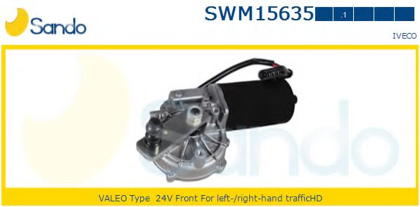 Двигатель стеклоочистителя SANDO SWM15635.1