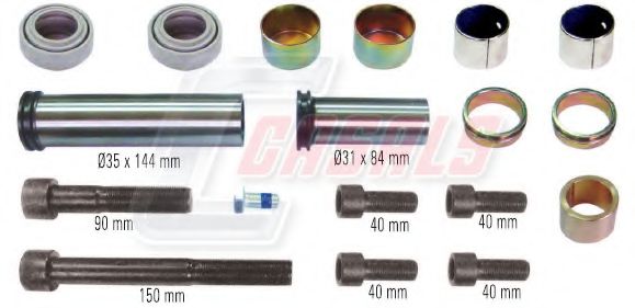 Ремкомплект, тормозной суппорт CASALS MD432