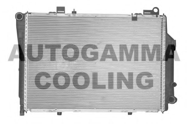 Радиатор, охлаждение двигателя AUTOGAMMA 102001