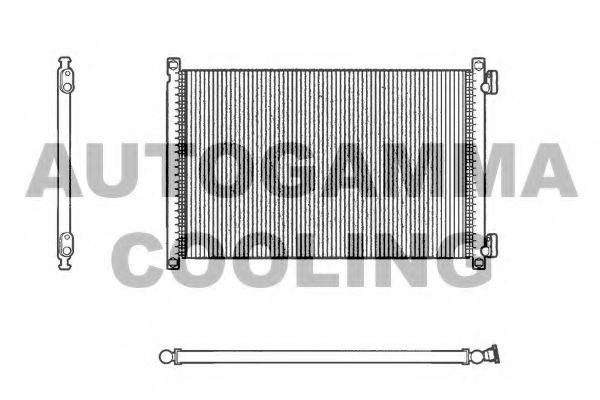 Конденсатор, кондиционер AUTOGAMMA 102644