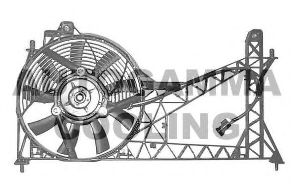 Вентилятор, охлаждение двигателя AUTOGAMMA GA201563