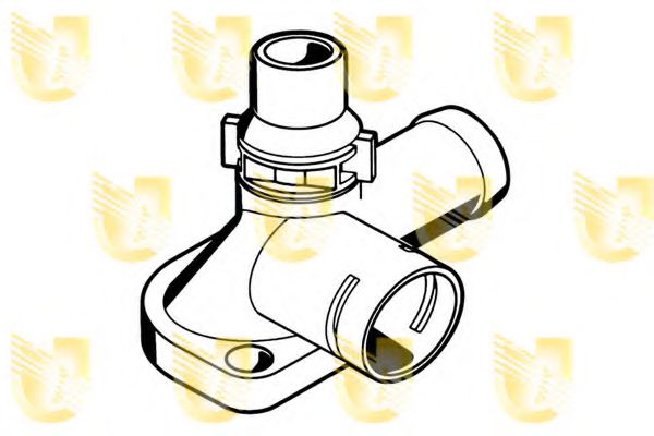 Фланец охлаждающей жидкости UNIGOM 341810