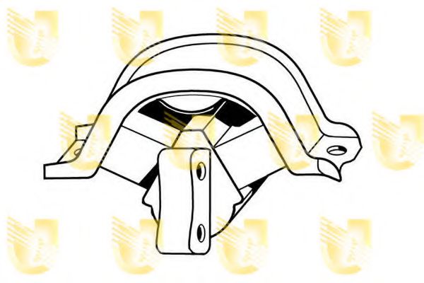 Подвеска, двигатель UNIGOM 396504