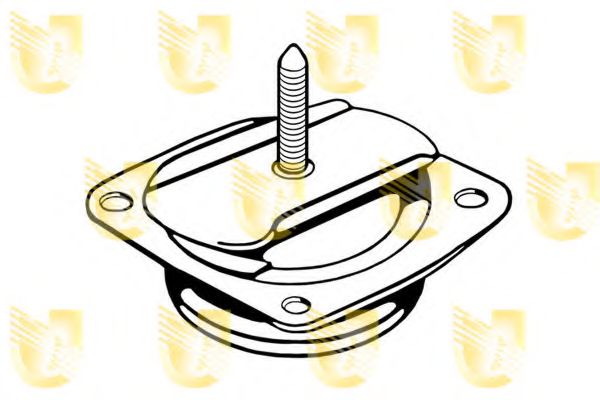 Подвеска, двигатель UNIGOM 395116