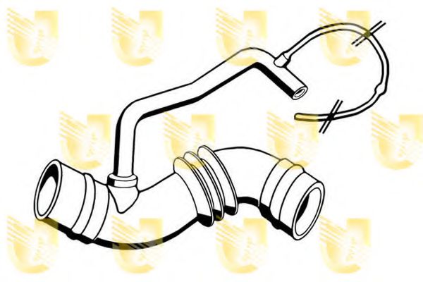 Рукав воздухозаборника, воздушный фильтр UNIGOM S2257