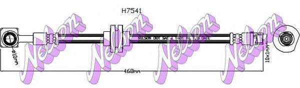Тормозной шланг Brovex-Nelson H7541