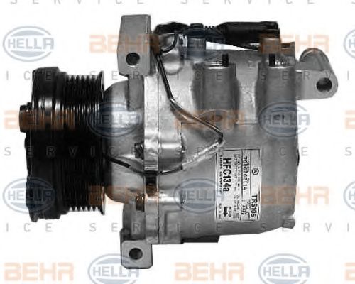 Компрессор, кондиционер BEHR HELLA SERVICE 8FK 351 129-081