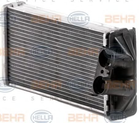Теплообменник, отопление салона BEHR HELLA SERVICE 8FH351315471