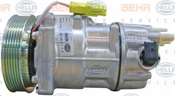 Компрессор, кондиционер BEHR HELLA SERVICE 8FK 351 316-391