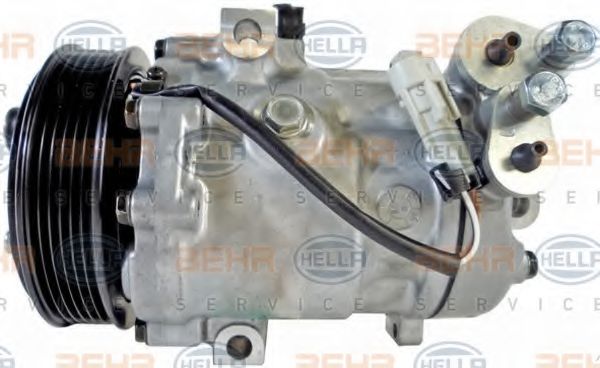 Компрессор, кондиционер BEHR HELLA SERVICE 8FK 351 334-151