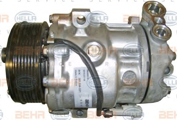 Компрессор, кондиционер BEHR HELLA SERVICE 8FK 351 334-321