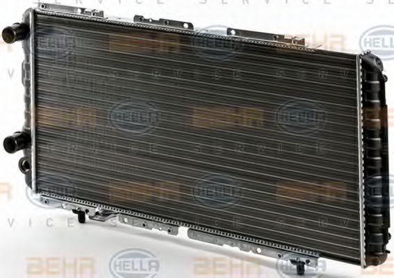 Радиатор, охлаждение двигателя BEHR HELLA SERVICE 8MK376700561